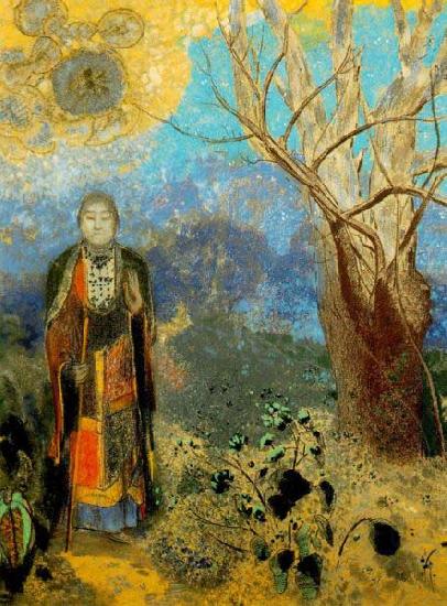 Odilon Redon The Buddha, china oil painting image